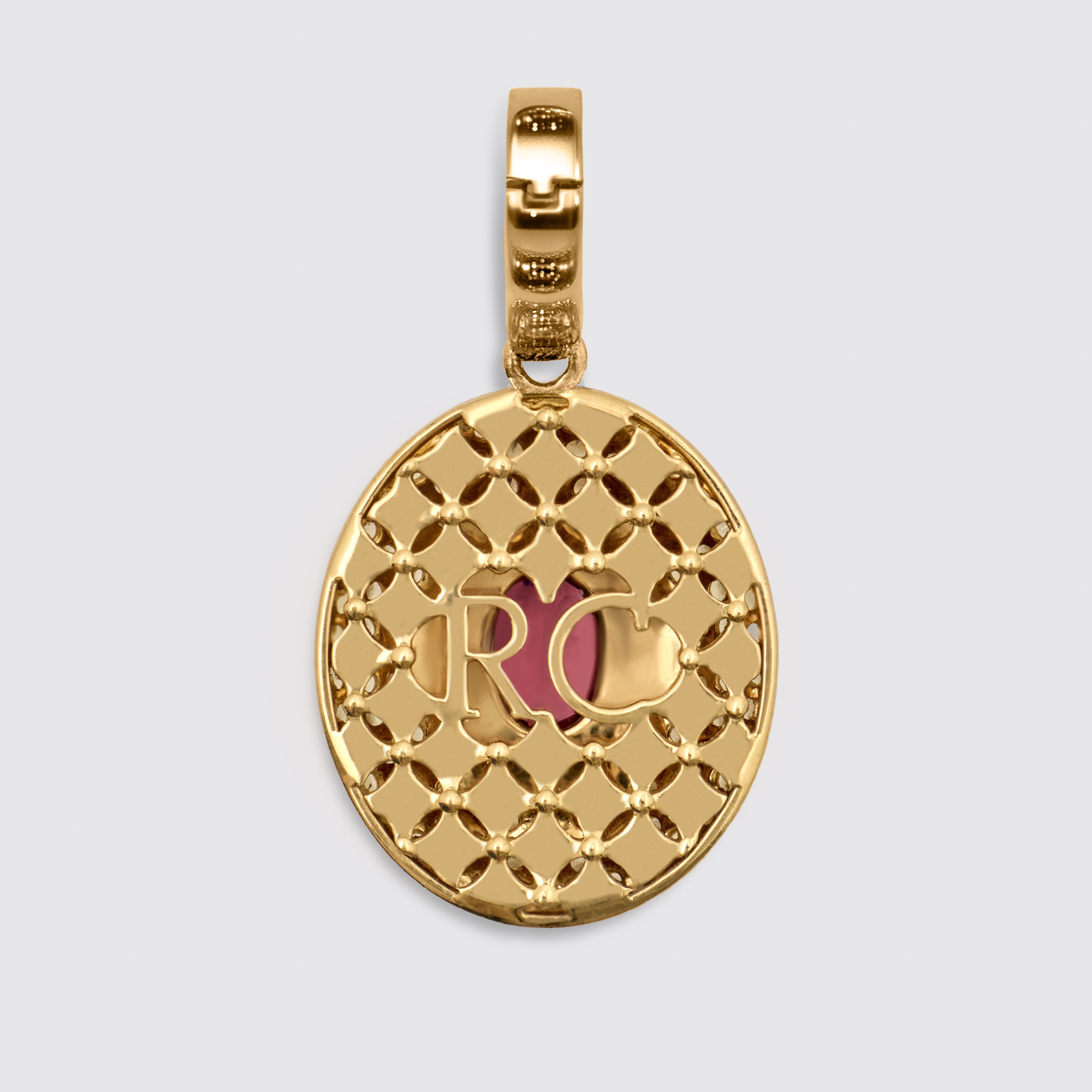 Crush Nova Pendant - Pink Tourmaline & Yellow Sapphires