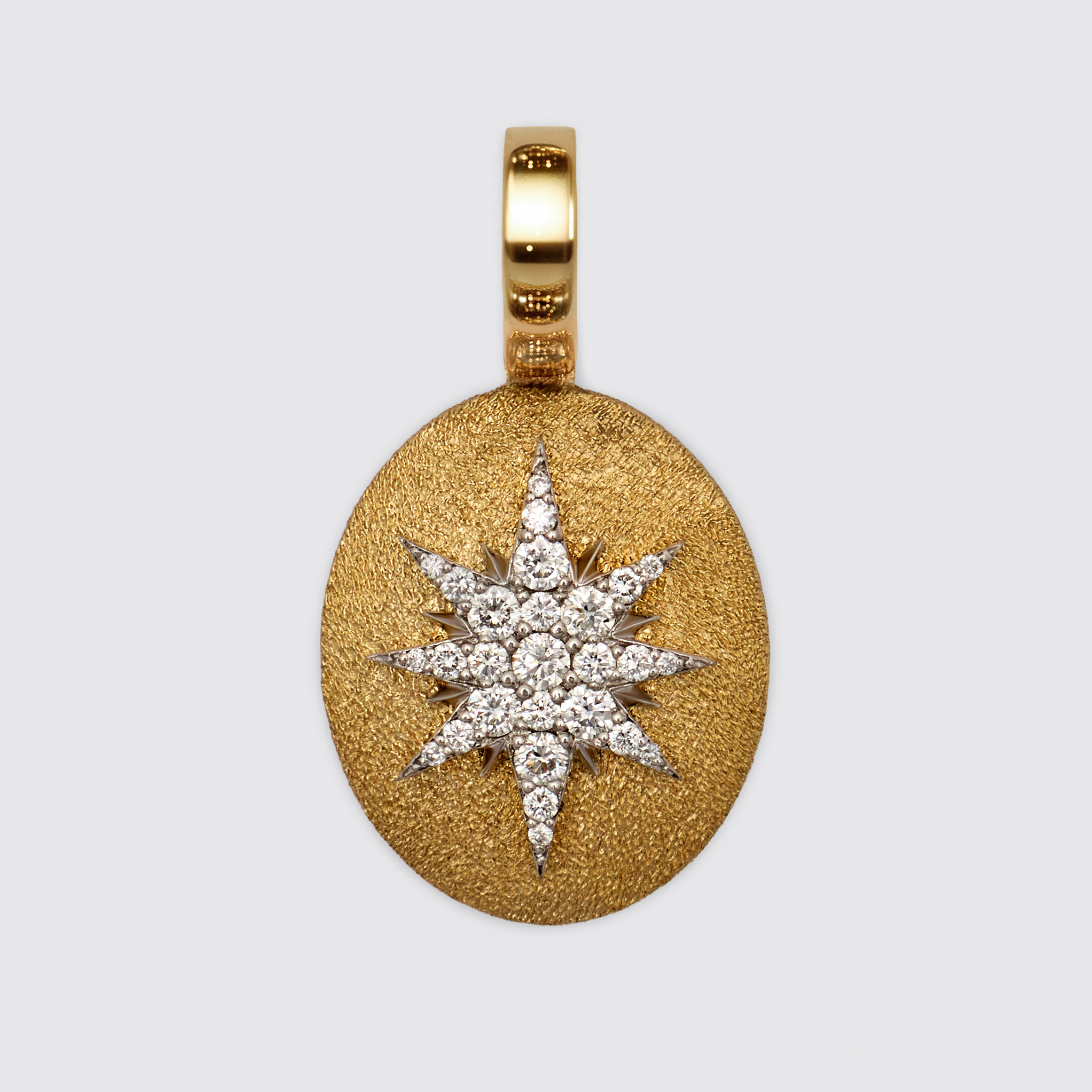 Crush Stella Pendant - Diamonds & Yellow Gold
