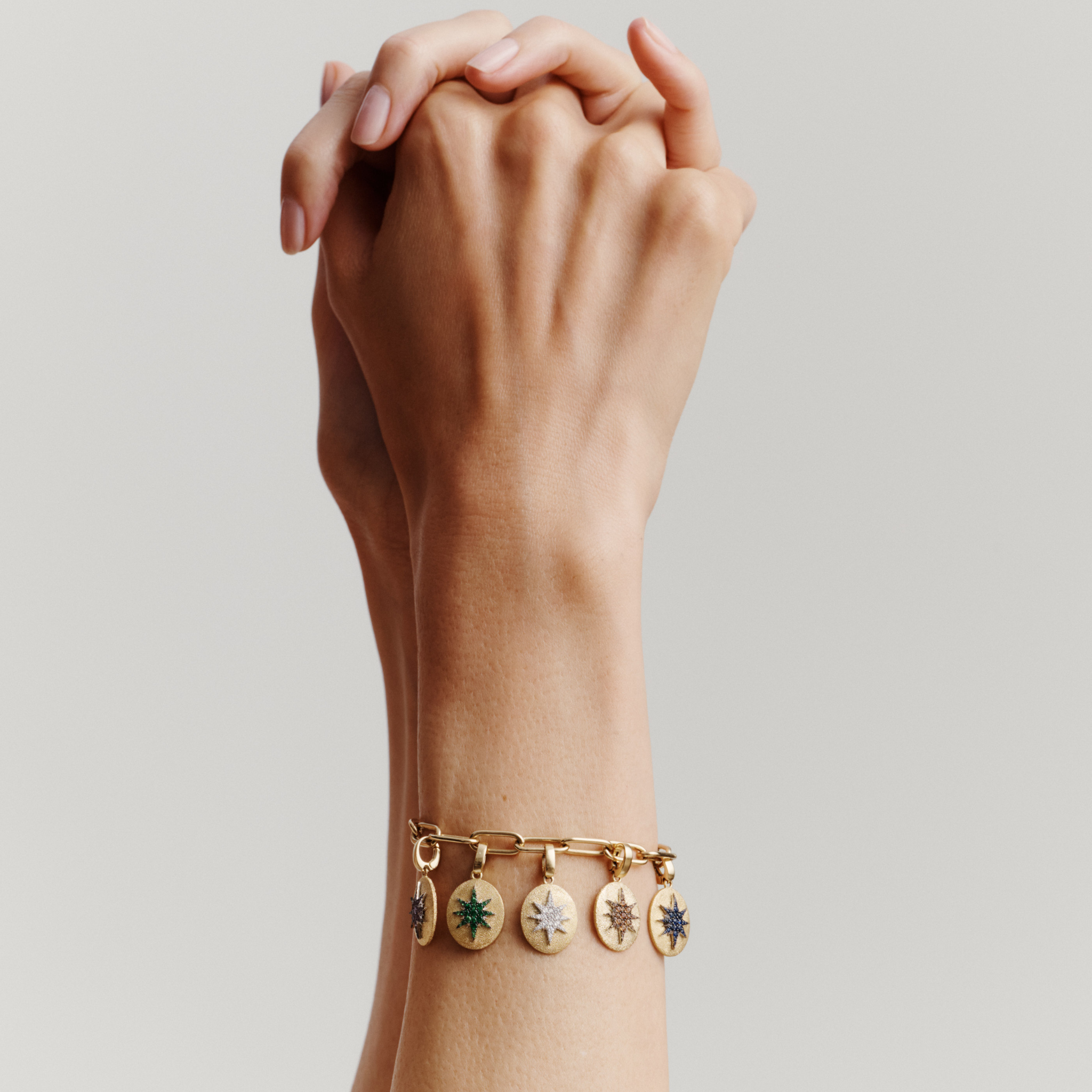Paperclip Chain Bracelet - Yellow Gold