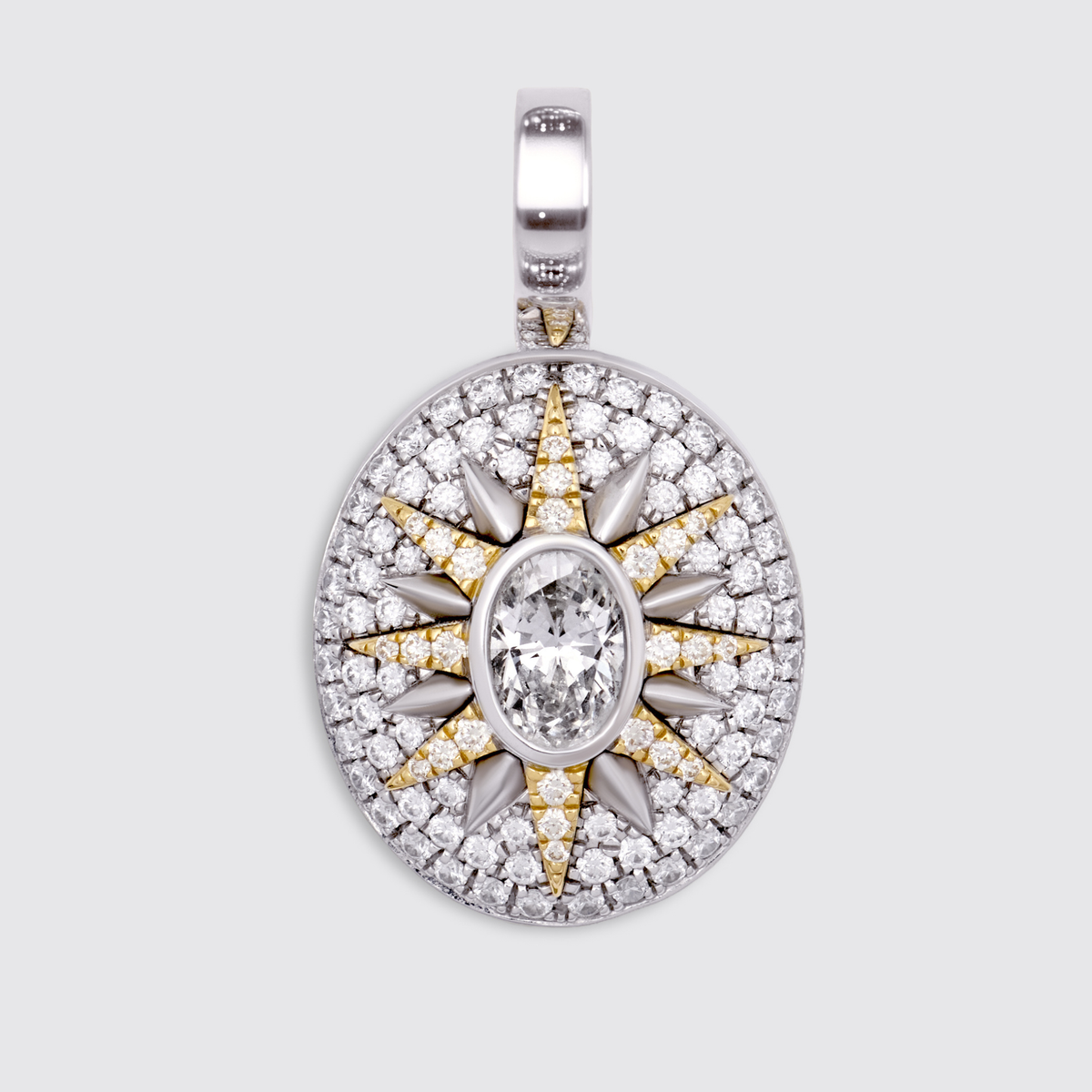 Crush Nova Pendant - Diamonds