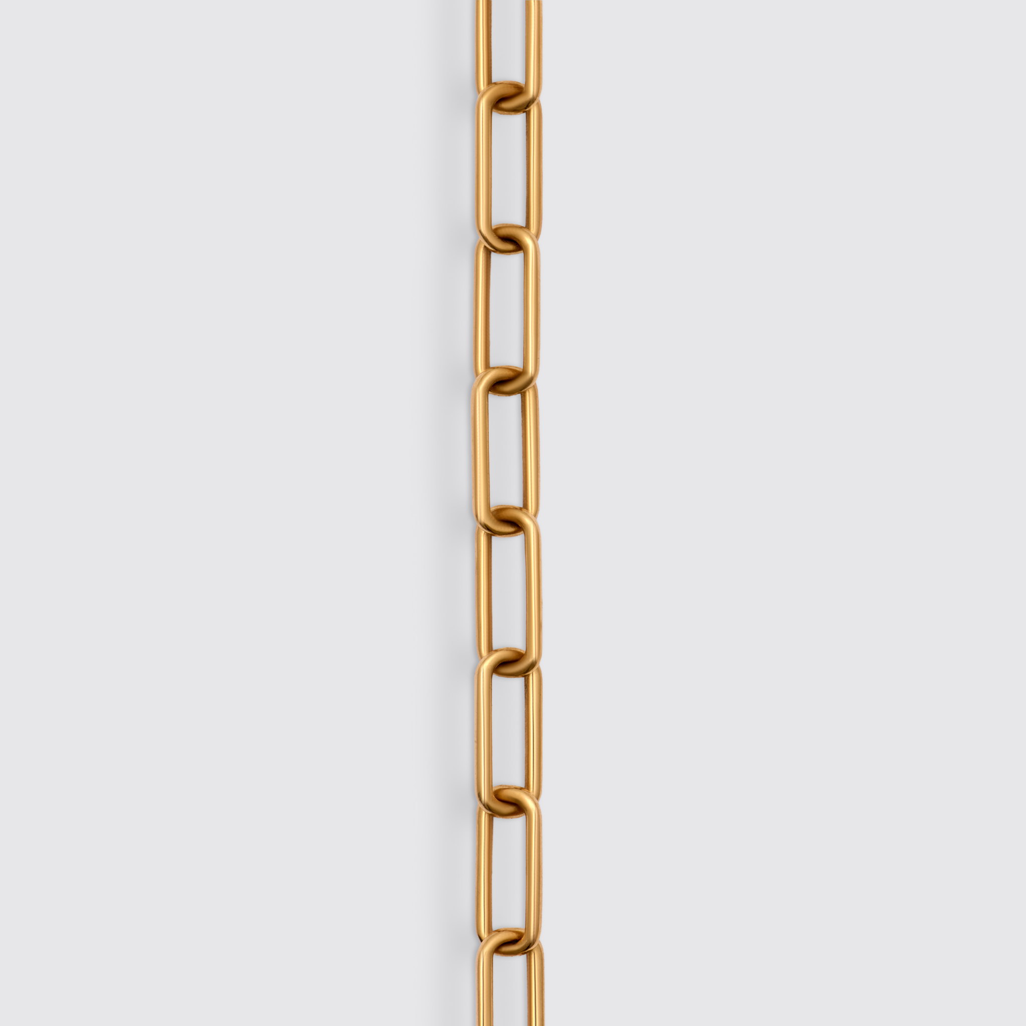Paperclip Chain Bracelet - Yellow Gold