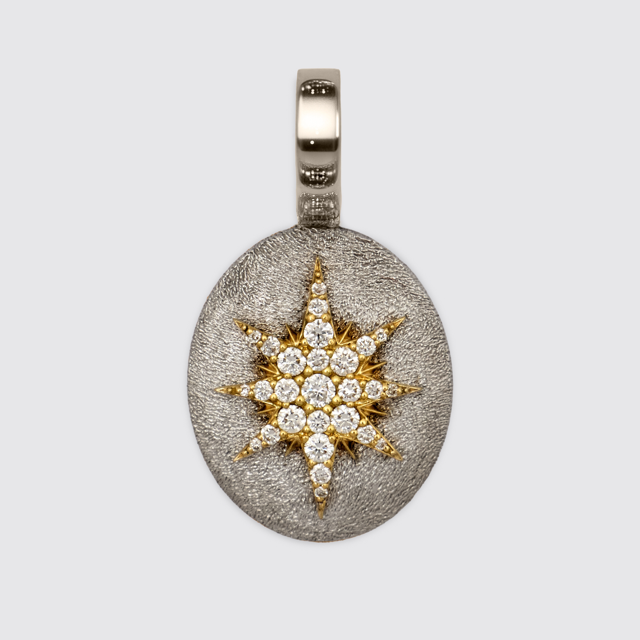 Crush Stella Pendant - Diamonds & White Gold