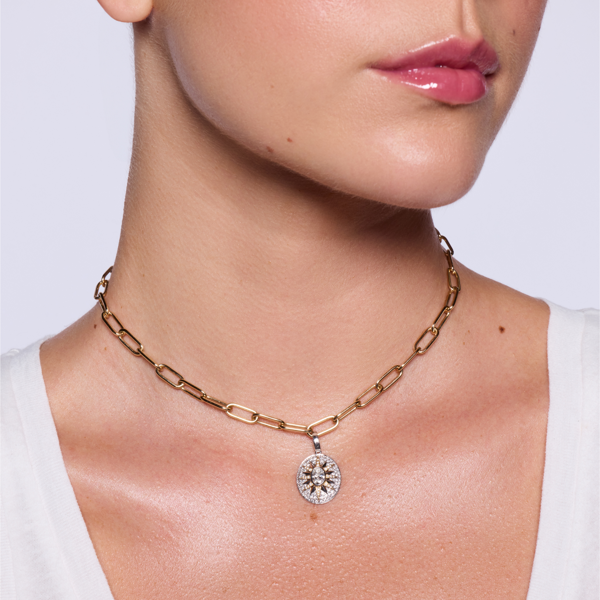 Crush Nova Pendant - Diamonds